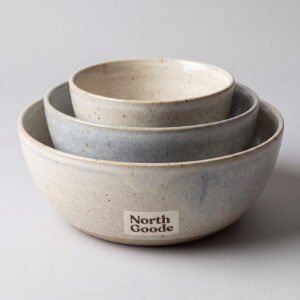 Nesting Serving Bowls, Set of Three