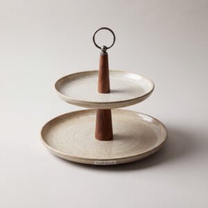 Two-Tier Serving Stand