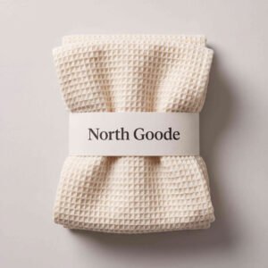 Waffle Kitchen Towels, Pair
